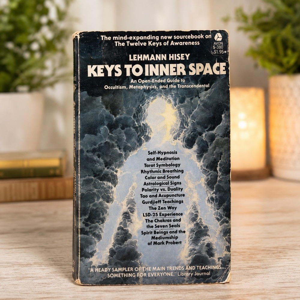 Keys‎ to Inner Space Lehmann Hisey 1975 Signed 1st Avon Occult Metaphysics PB